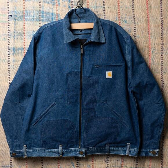 Carhartt Other - Upcycled carhartt detroit jacket reconstructed
